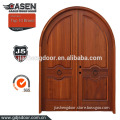 Rustic design 100% genuine solid mahogany exterior door for sale